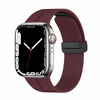 Silicon Magnetic Strap Sport For Apple AppleWatch Watch Wine Dark Red Bordeau Color