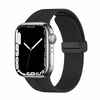 Silicon Magnetic Strap Sport For Apple AppleWatch Watch Black Color