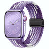 Magnetic Nylon Strap  Multiple Colors Purple And White Fade For Apple AppleWatch Watch