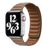 Magnetic Real Leather Strap For Apple AppleWatch Watch Brown Leather Color