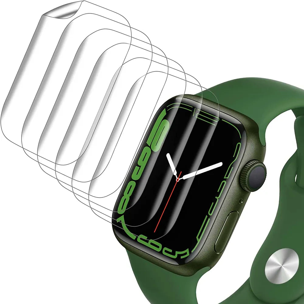 For Apple AppleWatch Watch Screen Protector Clear Hydrogel Film