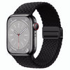 Magnetic Nylon Strap One Color Black For Apple AppleWatch Watch