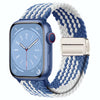 Magnetic Nylon Strap Multiple Colors Blue And White For Apple AppleWatch Watch