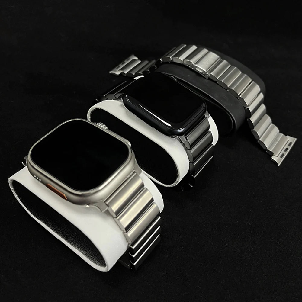 Luxury Titanium Strap for Apple Watch